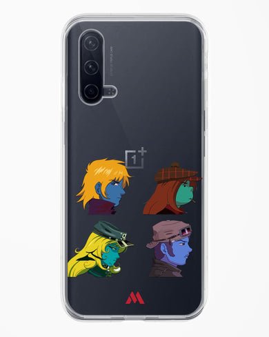 Gorillaz Daft Punk Interstellar555 Crossover Crystal Clear Transparent Case-(OnePlus)