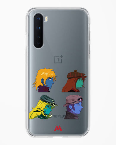 Gorillaz Daft Punk Interstellar555 Crossover Crystal Clear Transparent Case-(OnePlus)