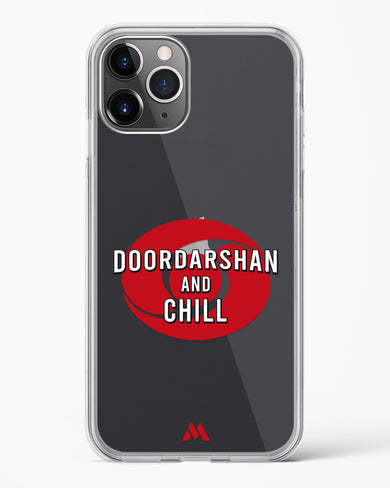 Doordarshan And Chill Crystal Clear Transparent Case-(Apple)