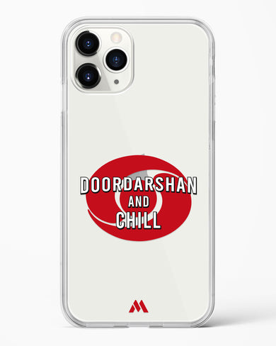 Doordarshan And Chill Crystal Clear Transparent Case-(Apple)