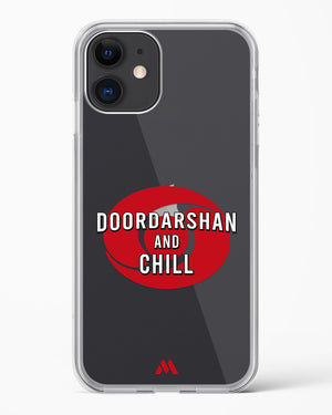 Doordarshan And Chill Crystal Clear Transparent Case-(Apple)