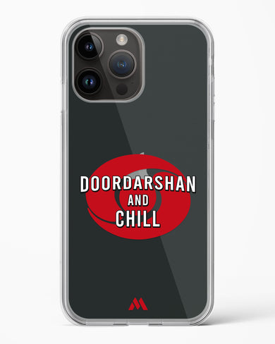 Doordarshan And Chill Crystal Clear Transparent Case-(Apple)