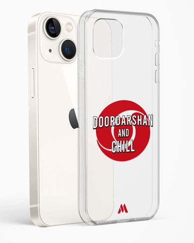 Doordarshan And Chill Crystal Clear Transparent Case-(Apple)