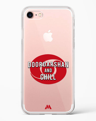 Doordarshan And Chill Crystal Clear Transparent Case-(Apple)