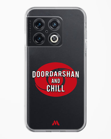 Doordarshan And Chill Crystal Clear Transparent Case-(OnePlus)