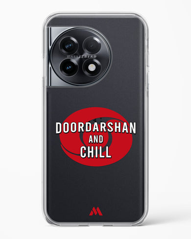 Doordarshan And Chill Crystal Clear Transparent Case-(OnePlus)