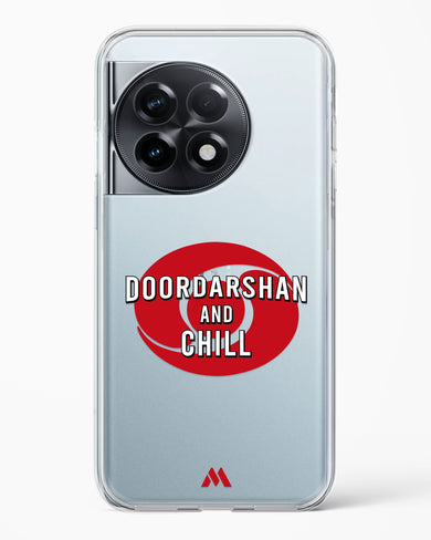 Doordarshan And Chill Crystal Clear Transparent Case-(OnePlus)