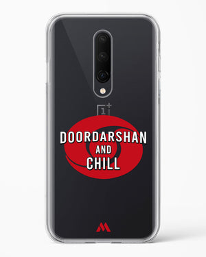 Doordarshan And Chill Crystal Clear Transparent Case-(OnePlus)