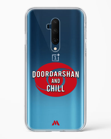 Doordarshan And Chill Crystal Clear Transparent Case-(OnePlus)