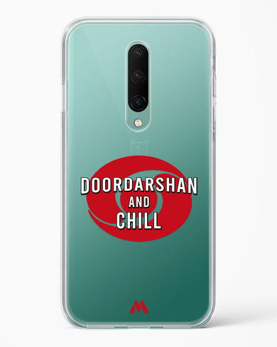 Doordarshan And Chill Crystal Clear Transparent Case-(OnePlus)