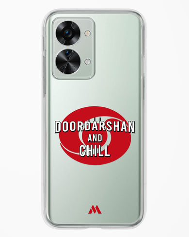 Doordarshan And Chill Crystal Clear Transparent Case-(OnePlus)