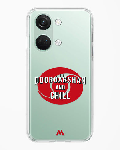 Doordarshan And Chill Crystal Clear Transparent Case-(OnePlus)