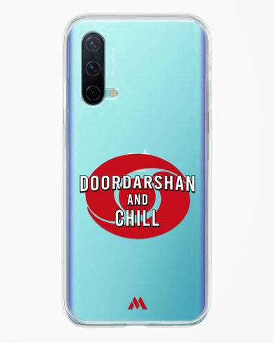 Doordarshan And Chill Crystal Clear Transparent Case-(OnePlus)