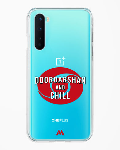 Doordarshan And Chill Crystal Clear Transparent Case-(OnePlus)