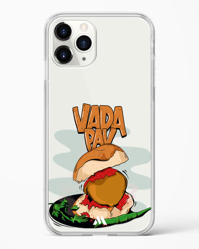 Vada Pav Crystal Clear Transparent Case-(Apple)