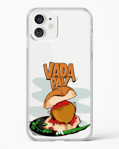 Vada Pav Crystal Clear Transparent Case-(Apple)