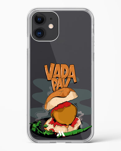 Vada Pav Crystal Clear Transparent Case-(Apple)