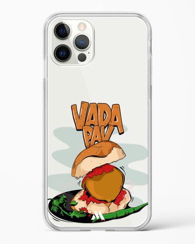 Vada Pav Crystal Clear Transparent Case-(Apple)