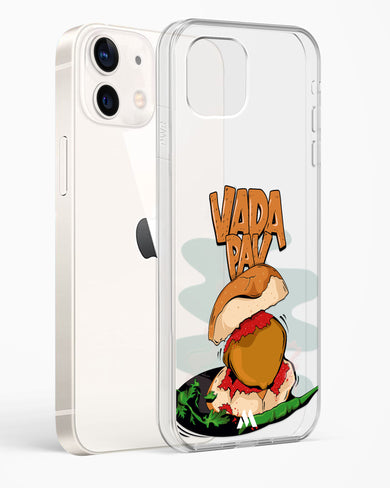 Vada Pav Crystal Clear Transparent Case-(Apple)