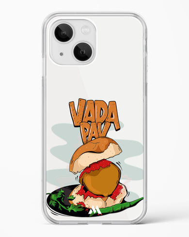 Vada Pav Crystal Clear Transparent Case-(Apple)