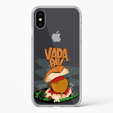 Vada Pav Crystal Clear Transparent Case-(Apple)