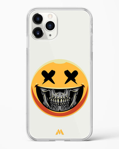 Deathwish Smiley Crystal Clear Transparent Case-(Apple)