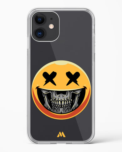 Deathwish Smiley Crystal Clear Transparent Case-(Apple)