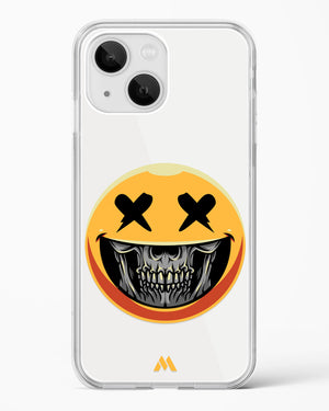 Deathwish Smiley Crystal Clear Transparent Case-(Apple)