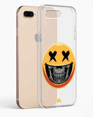 Deathwish Smiley Crystal Clear Transparent Case-(Apple)