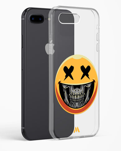 Deathwish Smiley Crystal Clear Transparent Case-(Apple)