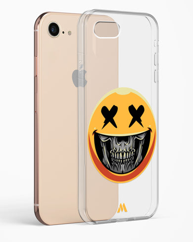 Deathwish Smiley Crystal Clear Transparent Case-(Apple)