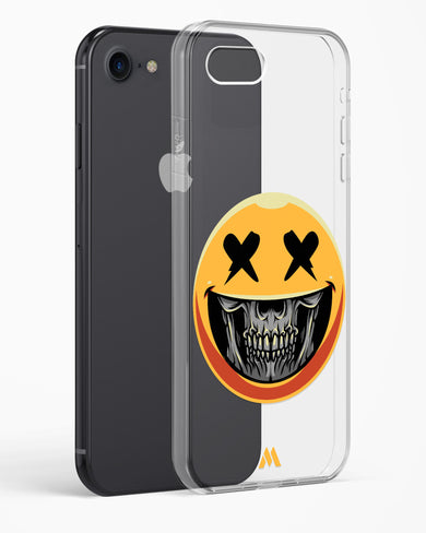 Deathwish Smiley Crystal Clear Transparent Case-(Apple)