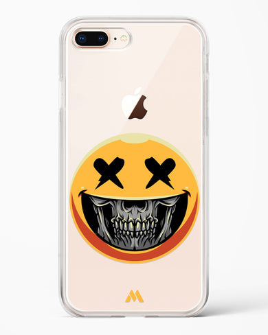 Deathwish Smiley Crystal Clear Transparent Case-(Apple)