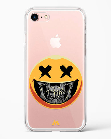 Deathwish Smiley Crystal Clear Transparent Case-(Apple)