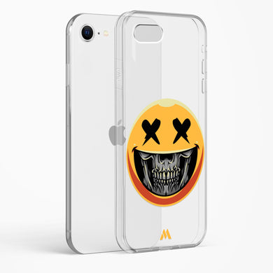 Deathwish Smiley Crystal Clear Transparent Case-(Apple)