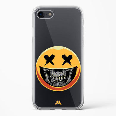 Deathwish Smiley Crystal Clear Transparent Case-(Apple)