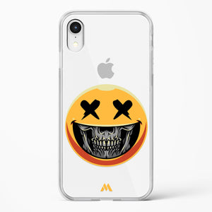 Deathwish Smiley Crystal Clear Transparent Case-(Apple)