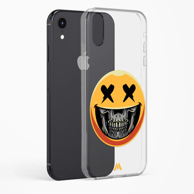 Deathwish Smiley Crystal Clear Transparent Case-(Apple)