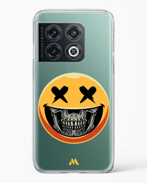 Deathwish Smiley Crystal Clear Transparent Case-(OnePlus)