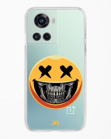 Deathwish Smiley Crystal Clear Transparent Case-(OnePlus)