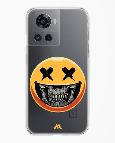 Deathwish Smiley Crystal Clear Transparent Case-(OnePlus)