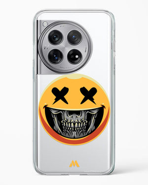 Deathwish Smiley Crystal Clear Transparent Case-(OnePlus)