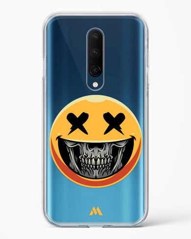 Deathwish Smiley Crystal Clear Transparent Case-(OnePlus)