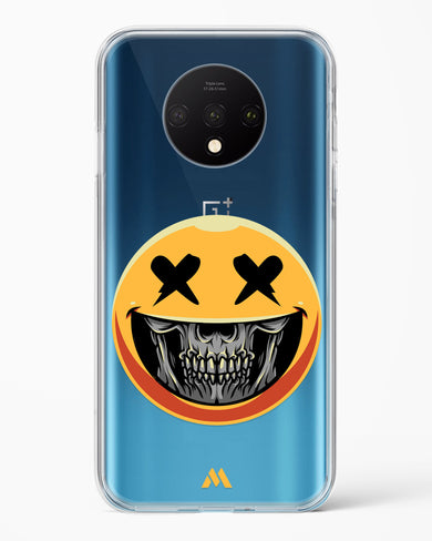 Deathwish Smiley Crystal Clear Transparent Case-(OnePlus)