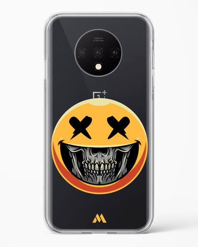 Deathwish Smiley Crystal Clear Transparent Case-(OnePlus)