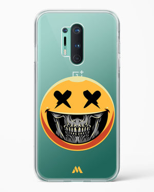 Deathwish Smiley Crystal Clear Transparent Case-(OnePlus)