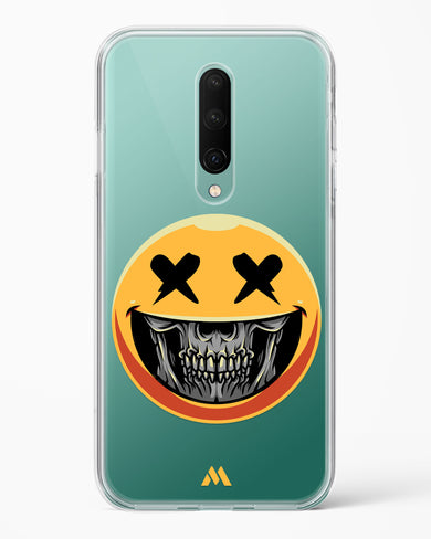 Deathwish Smiley Crystal Clear Transparent Case-(OnePlus)