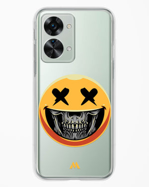 Deathwish Smiley Crystal Clear Transparent Case-(OnePlus)