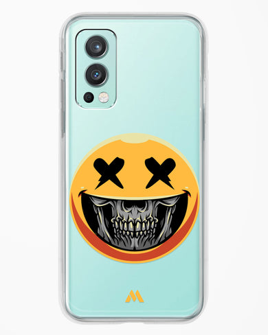 Deathwish Smiley Crystal Clear Transparent Case-(OnePlus)