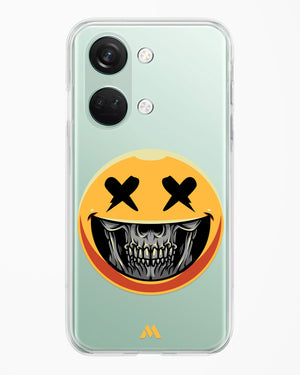 Deathwish Smiley Crystal Clear Transparent Case-(OnePlus)